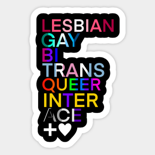 LGBTQIA Love Sticker